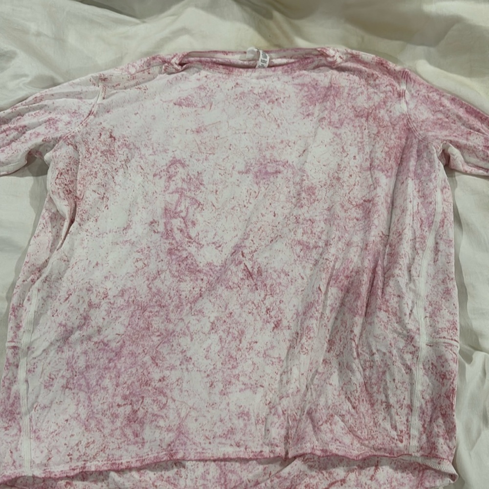Lululemon long sleeve, size 4